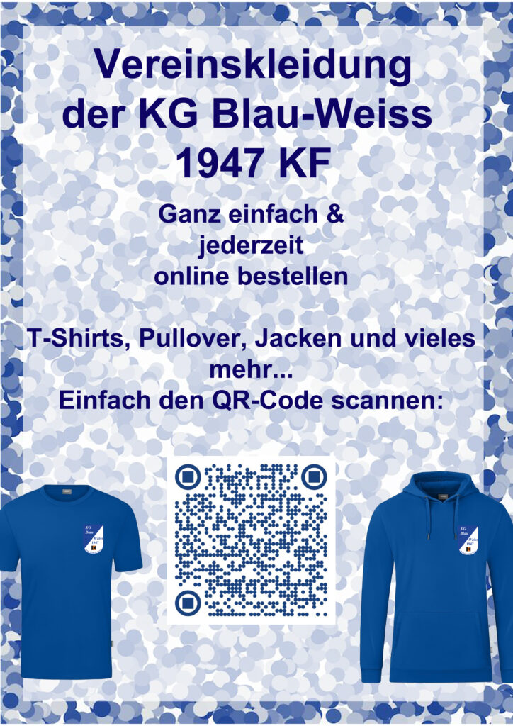 QR-Code zum Online-Shop für Vereinskleidung